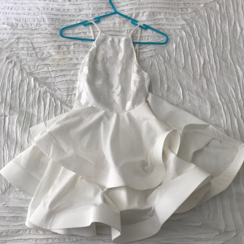 ADORABLE white Revolve cocktail dress